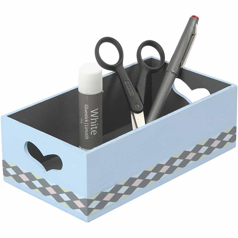 Casse, H: 6,3+5,8+5,5 cm, L: 20,5+18+15,8 cm, L: 11,5+9,8+7,8 cm, 3 pz/ 1 set [HOB-57767]