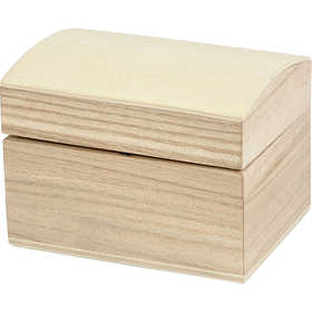 Schatzkiste, Größe 8x6x4,5 cm, 1 Stk [HOB-57798]