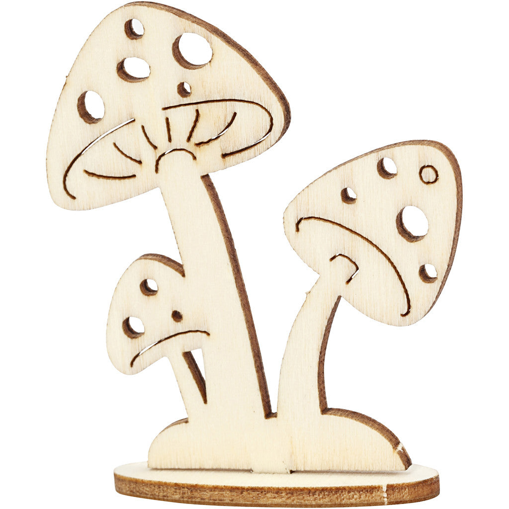 Figurines à assembler, L : 15,5 cm, L : 17 cm, ép. 3 mm, 1 Pq. [HOB-57942]