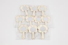 Handspiegel, H 13,9 cm, B 9 cm, 20 Stk/ 1 Pck [HOB-579500]