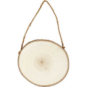 Cartello da porta, diam 12-14 cm, spess. 1,5 cm, 1 pz [HOB-57952]