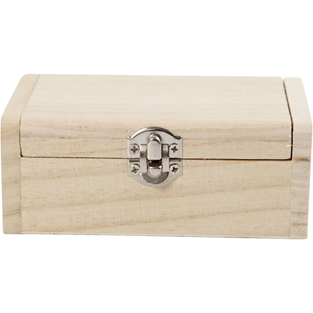 Scatola per gioielli, H: 4.5 cm, L: 11.5 cm, L: 7,5 cm, 1 pz [HOB-57956]