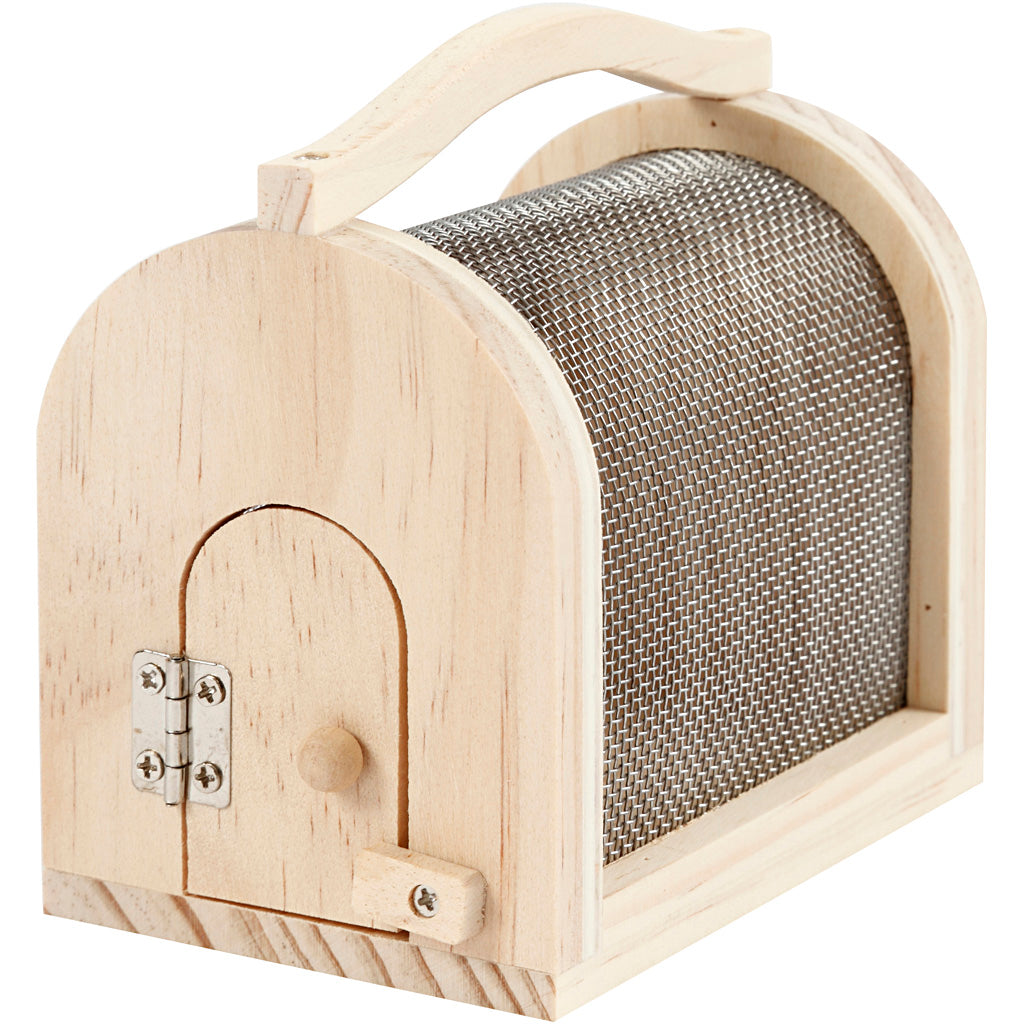 Cage à insectes, H : 10,5 cm, L : 11 cm, L : 7,5 cm, 1 pièce [HOB-57957]