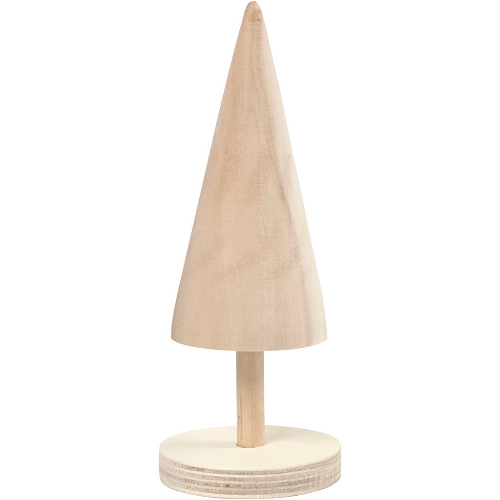 Albero di Natale, H: 15,5 cm, diam 5 cm, 1pz/ 1 pz [HOB-58053]