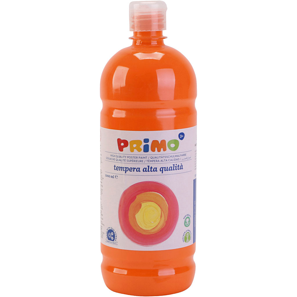 Pittura Tempera Opaca, arancio, 1000 ml/ 1 bott. [HOB-642124]