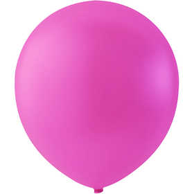 Palloncini, rotondi, diam 23 cm, rosa scuro, 10 pz/ 1 conf. [HOB-59167]