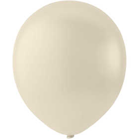 Palloncini, diam 23 cm, avorio, 10 pz/ 1 conf. [HOB-592021]