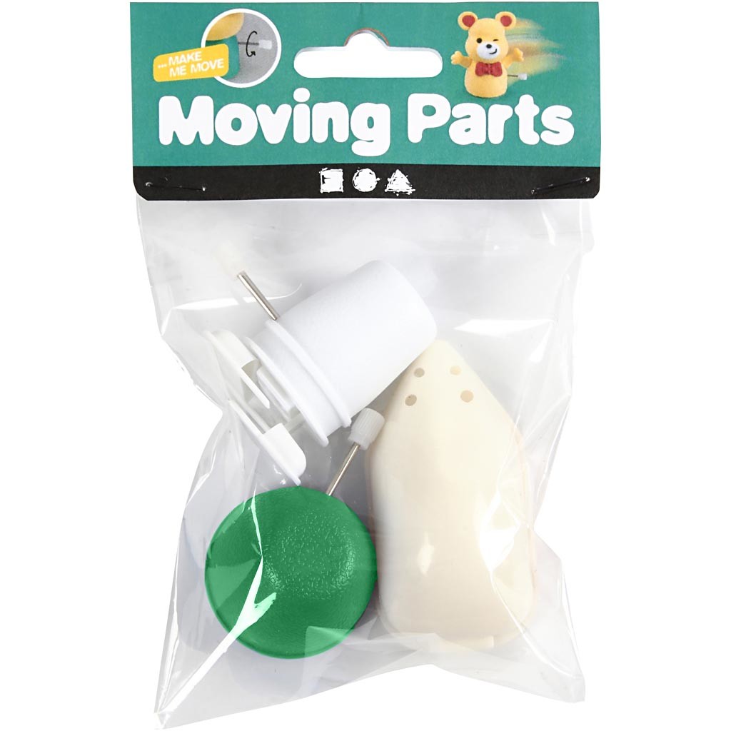 Figurines mécaniques, H : 30+35+45 mm, 3 pièces/ 1 Pq. [HOB-608170]