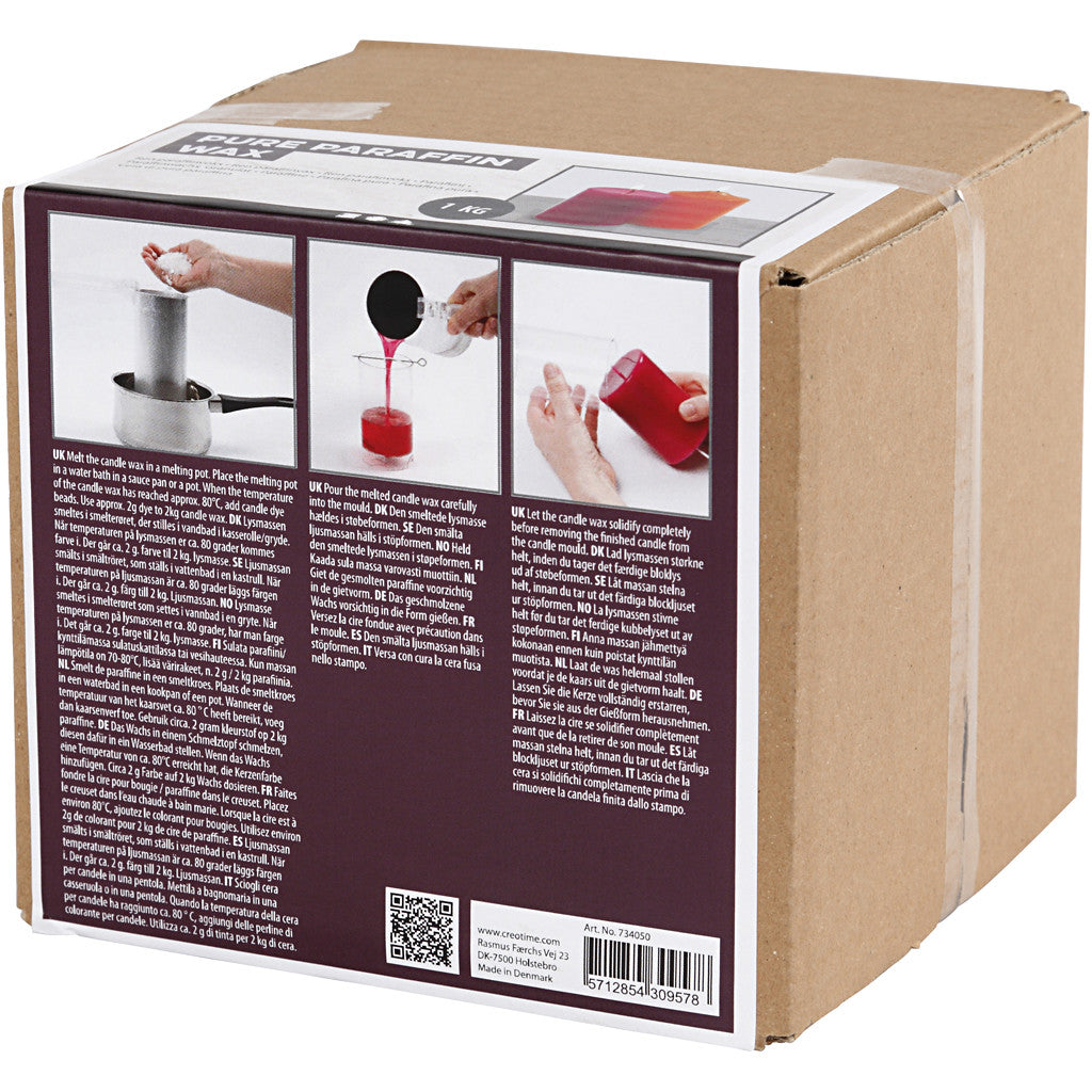 Cera di paraffina pura, 1 kg [HOB-734050]