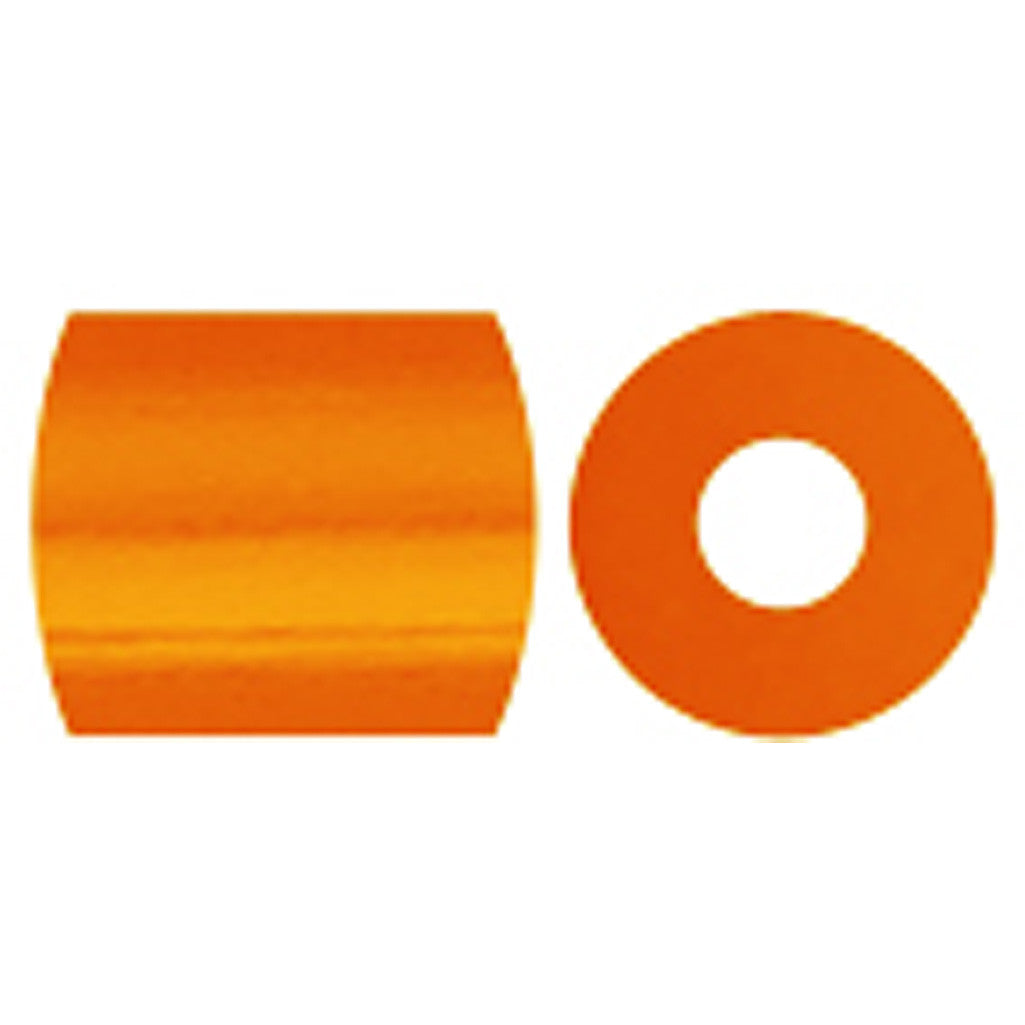 Bügelperlen, Größe 5x5 mm, Lochgröße 2,5 mm, medium, Orange (32233), 6000 Stk/ 1 Pck [HOB-751131]
