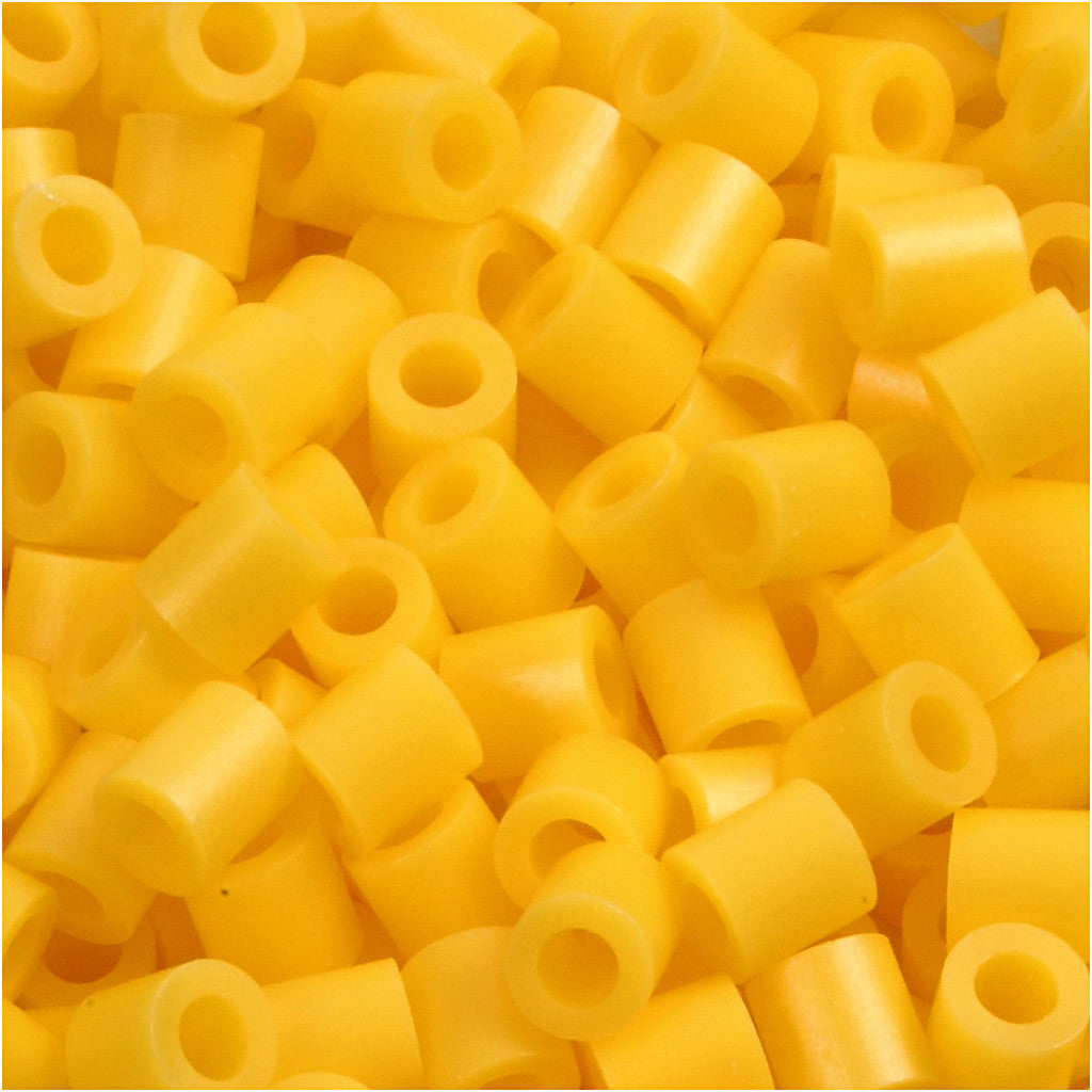 PhotoPearls, misura 5x5 mm, misura buco 2,5 mm, medium, giallo (14), 1100 pz/ 1 conf. [HOB-755140]