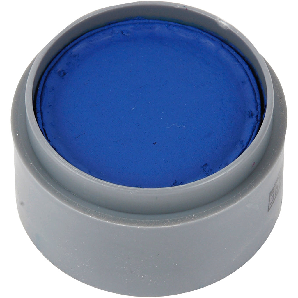 Water-based Face Paint, dark blue, 15 ml/ 1 tub