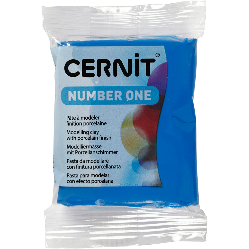 Cernit, bleu (200), 56 gr/ 1 Pq. [HOB78017]