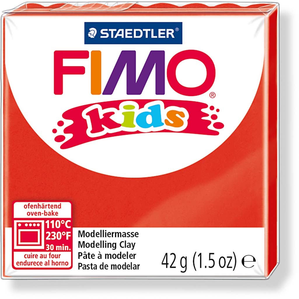 FIMO® per Bimbi, rosso, 42 g/ 1 conf. [HOB-78522]
