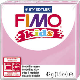 FIMO® Kids Clay, Pink, 42 g/ 1 Pck [HOB-78524]