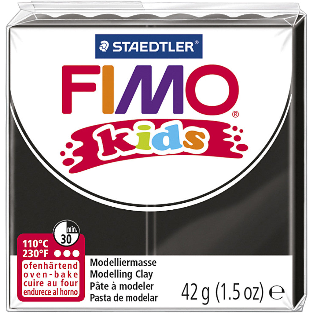 FIMO® per Bimbi, nero, 42 g/ 1 conf. [HOB-78533]