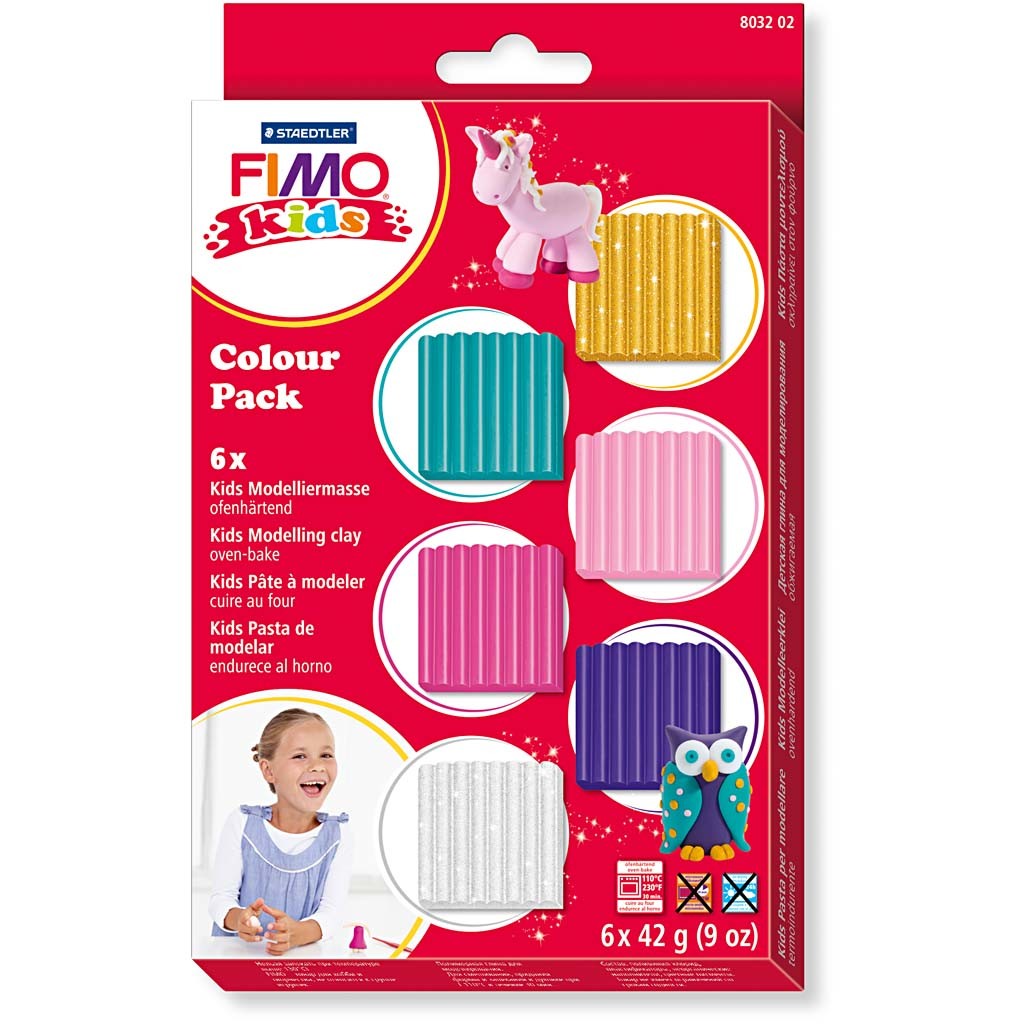 FIMO® per Bimbi, colore aggiuntivo, 6x42 g/ 1 conf. [HOB-78537]