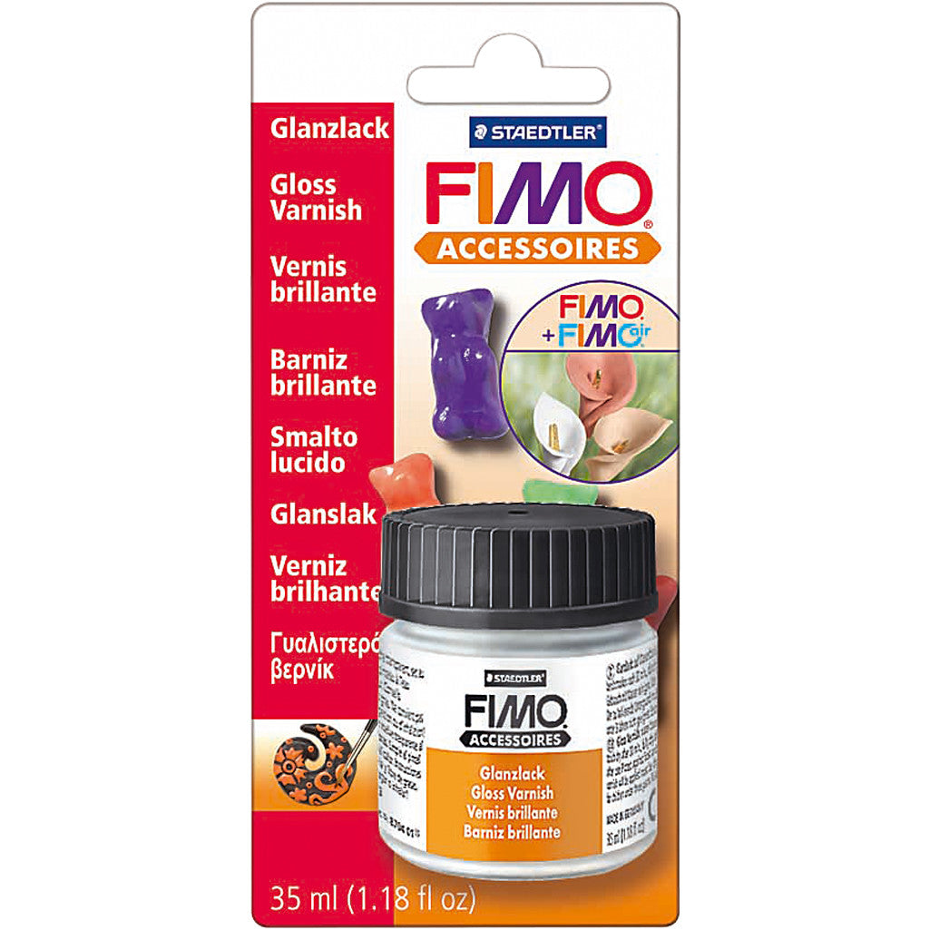 FIMO® vernice, lucido trasparente, 35 ml/ 1 bott. [HOB-78595]