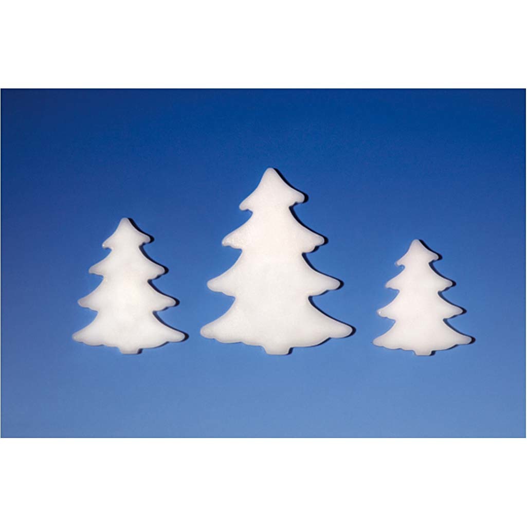 Stampo decorativo, abete, H: 6+8+10 cm, P: 9 mm, misura 14,9x22 cm, 1 pz [HOB-78636]