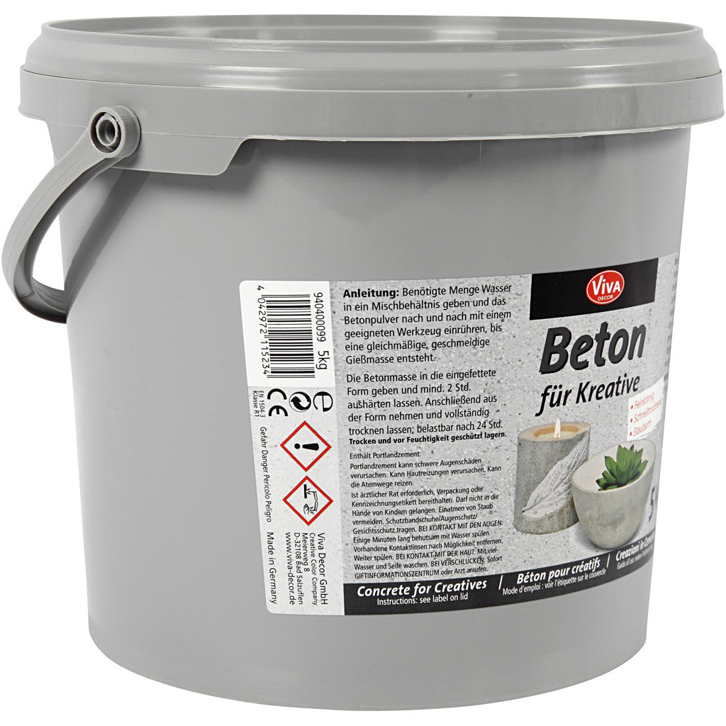Cemento Creativo, grigio, 5000 g/ 1 conf. [HOB-78666]