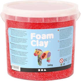 Foam Clay® , rosso, 560 g/ 1 secch. [HOB-78823]