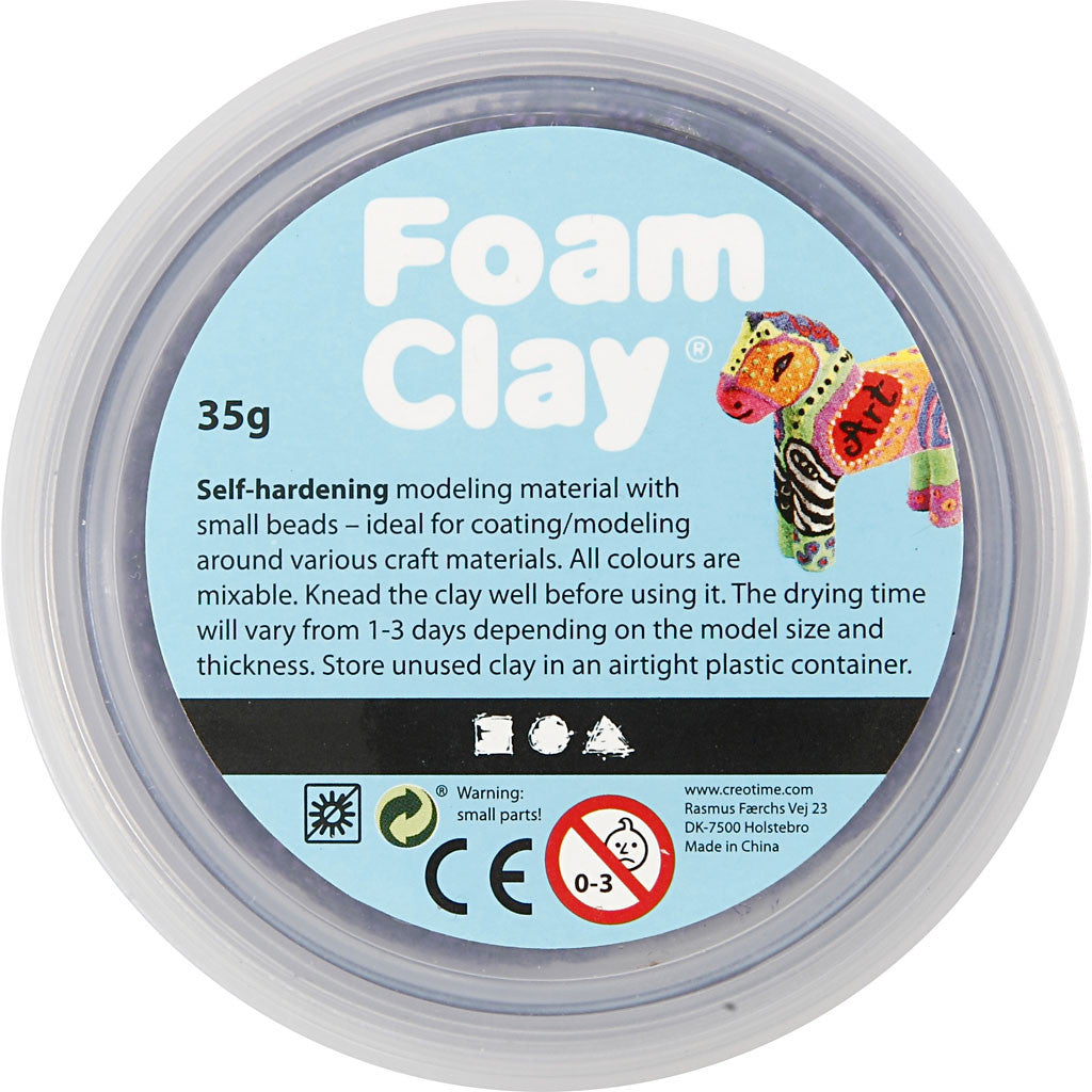 Foam Clay® , viola, 35 g/ 1 vasch. [HOB-78867]