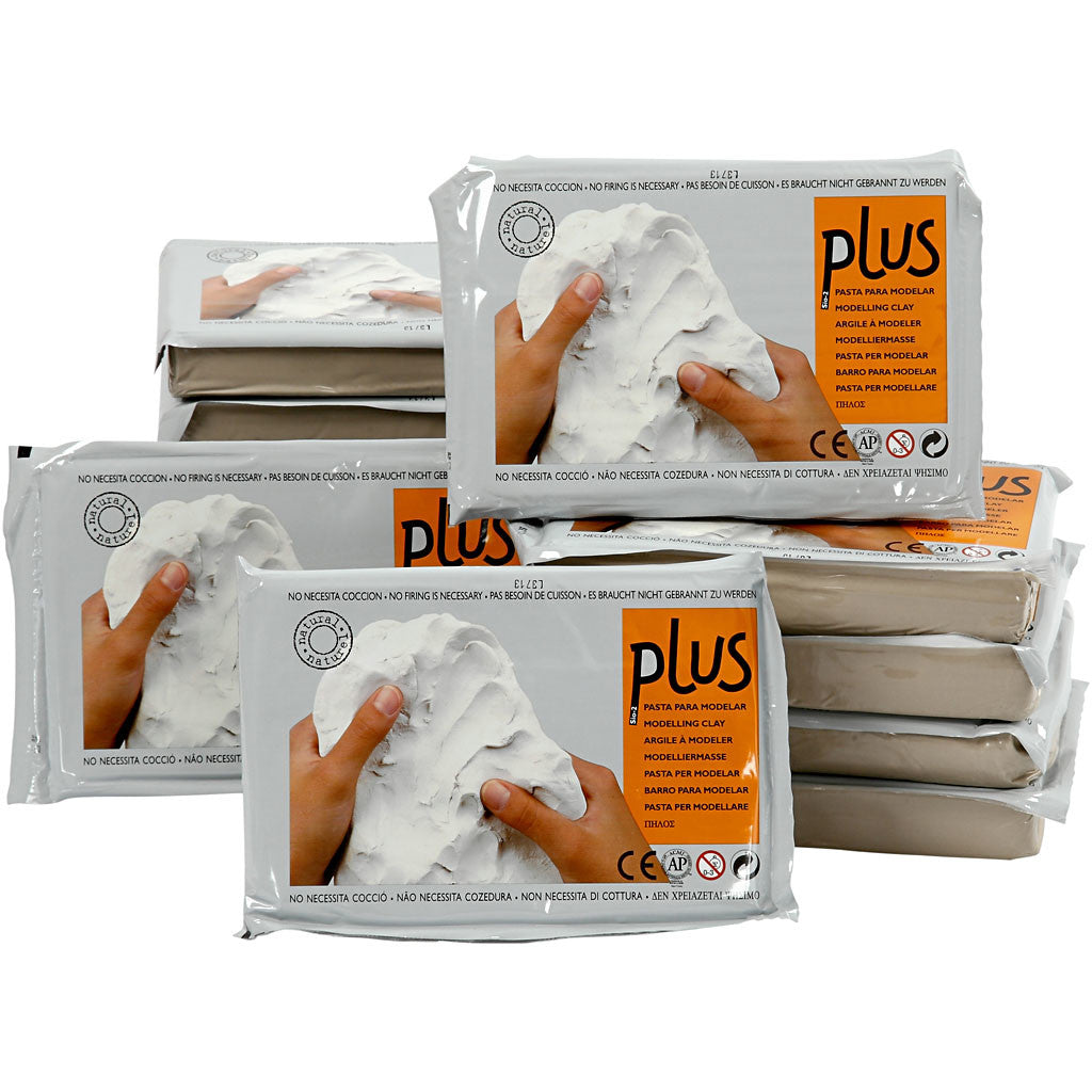 Argilla Autoindurente, grigio chiaro, 12x1000 g/ 1 conf. [HOB-78901]