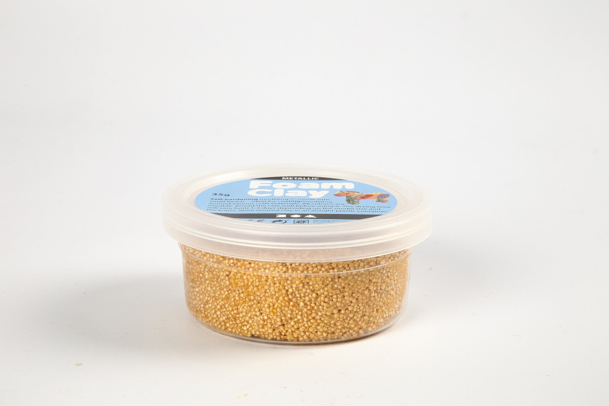 Foam Clay® , metallico, oro, 35 g/ 1 vasch. [HOB-78918]