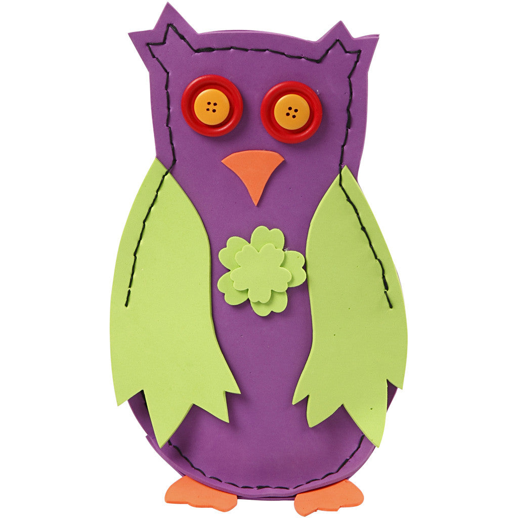 Feuille de Mousse, A4, feuille 210x297 mm, ép. 2 mm, 30 flles ass./ 1 Pq. [HOB-79018]