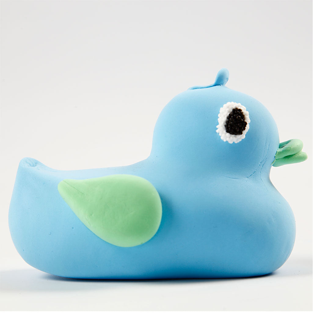 Silk Clay®, bleu néon, 40 gr/ 1 boîte [HOB-79117]