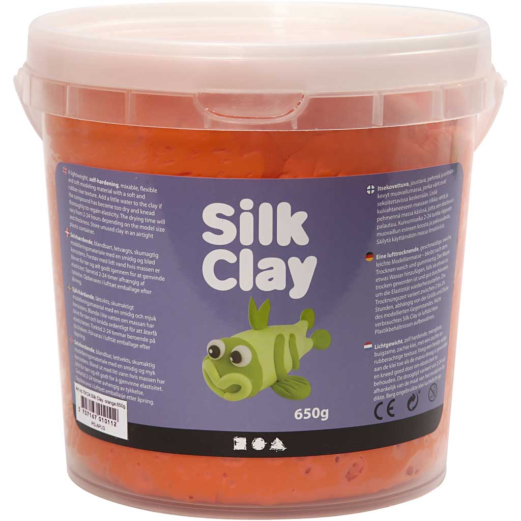 Silk Clay®, orange, 650 gr/ 1 seau [HOB-79124]