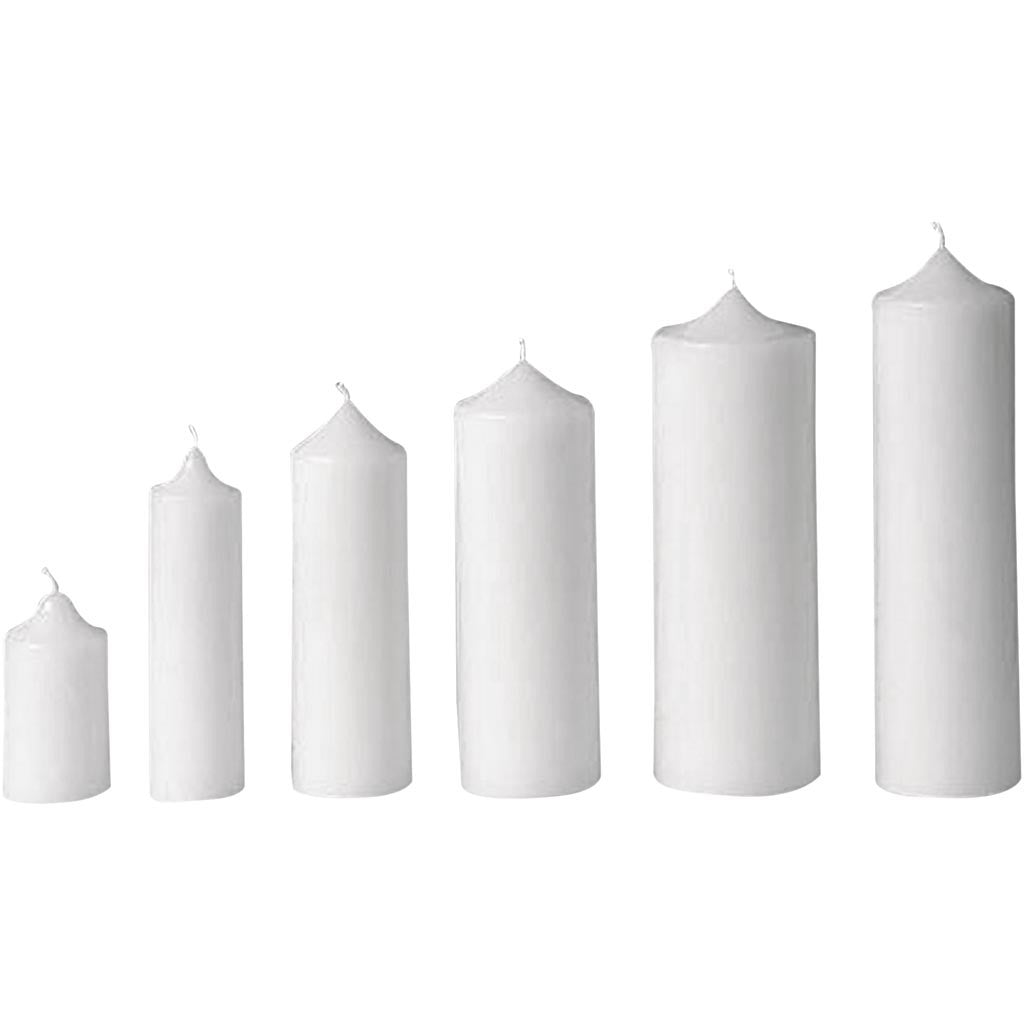 Stampo per candela, cilindro, misura 185x70 mm, 1 pz [HOB-79209]