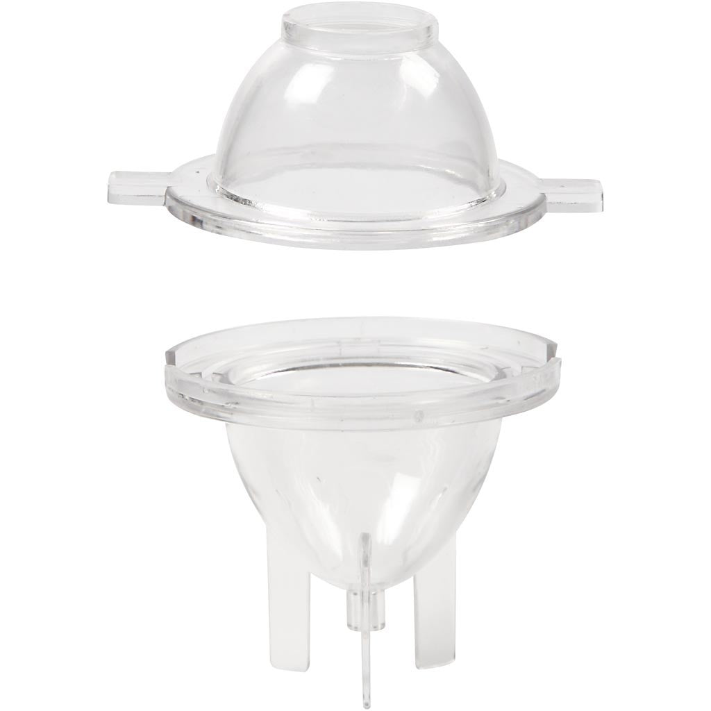 Kerzengießform, Ei, H 65 mm, D 47 mm, 1 Stk [HOB-79248]