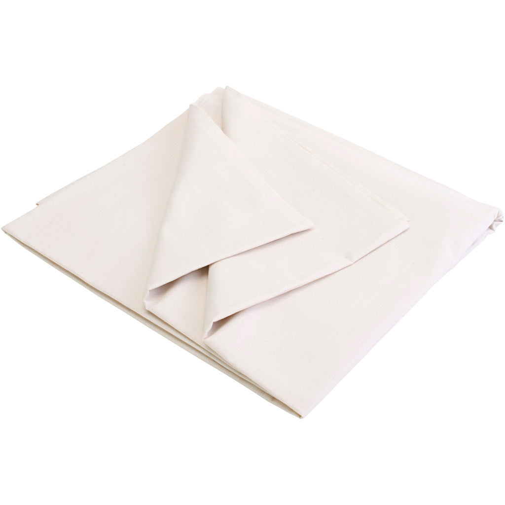 Ausgewaschener Baumwollstoff, B 150 cm, Natur, 5 m/ 1 Pck [HOB-800299]