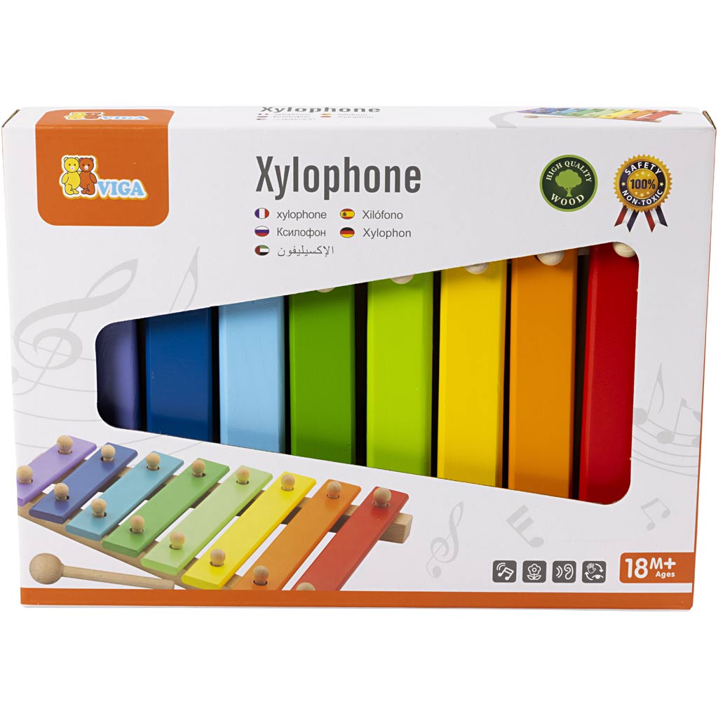 VIGA Xylophon, Größe 31x23x5 cm, 1 Stk [HOB-907735]