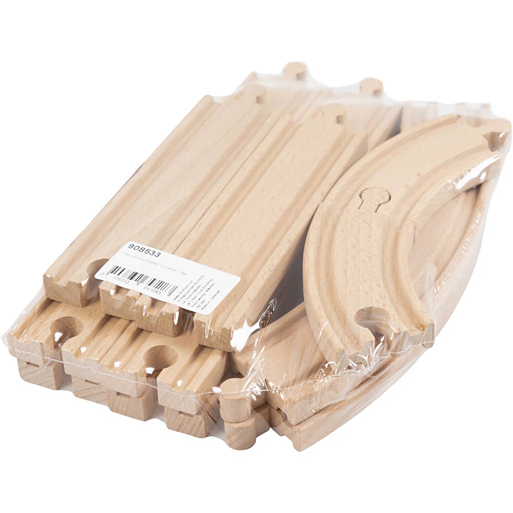 Binari ferroviari VIGA, 12 parti/ 1 set [HOB-908533]