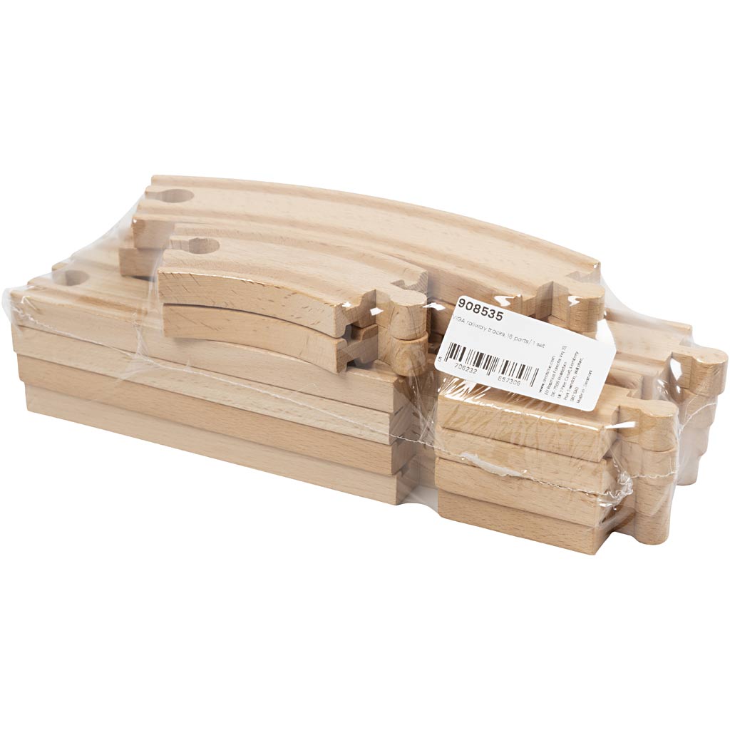Binari ferroviari VIGA, 16 parti/ 1 set [HOB-908535]