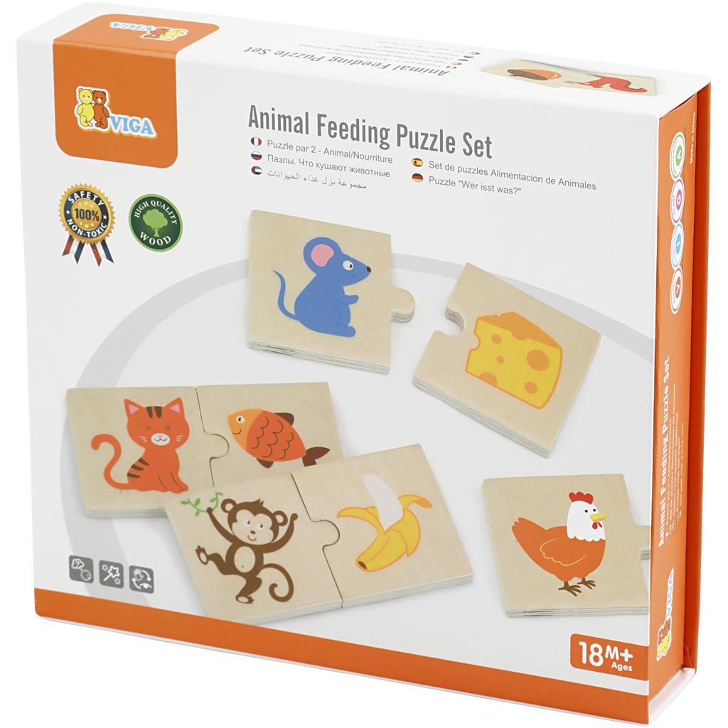 VIGA Puzzle, 12 Teile/ 1 Set [HOB-908548]