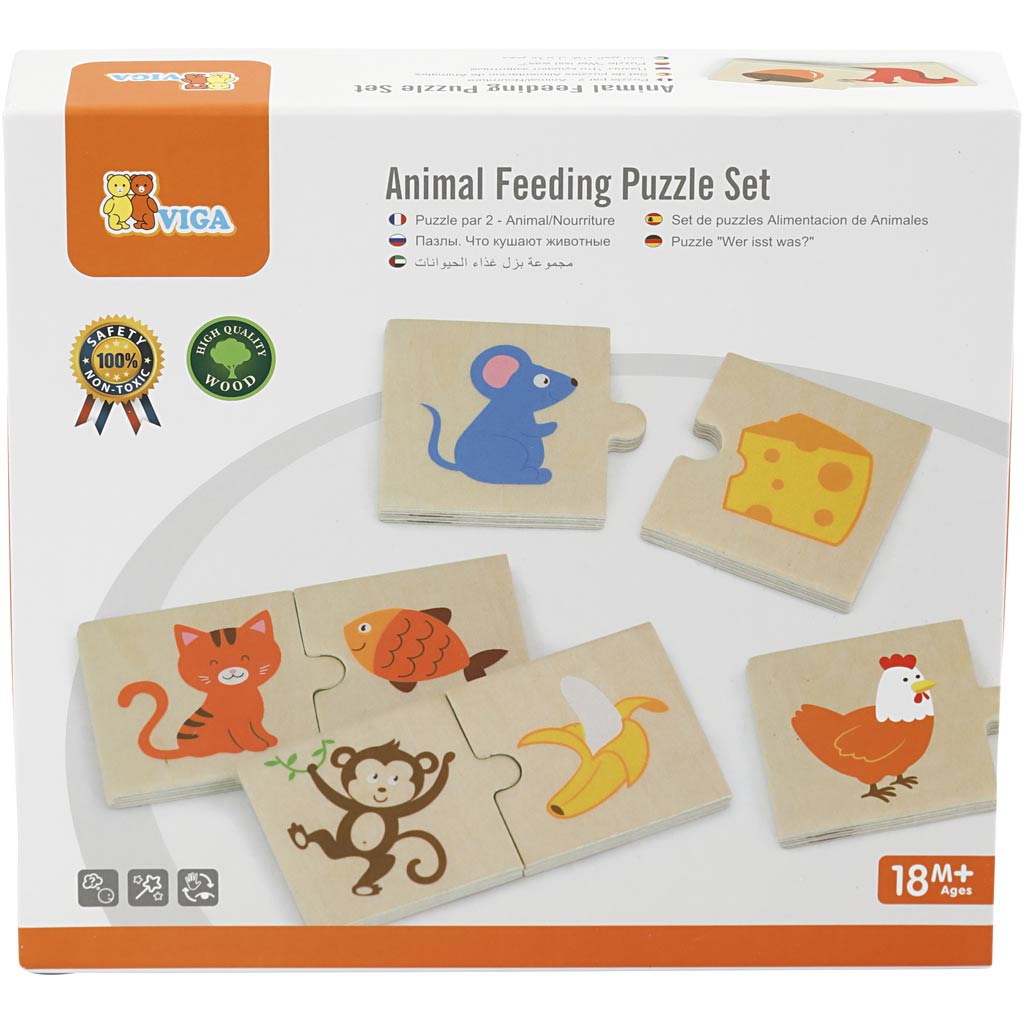 VIGA Puzzle, 12 Teile/ 1 Set [HOB-908548]