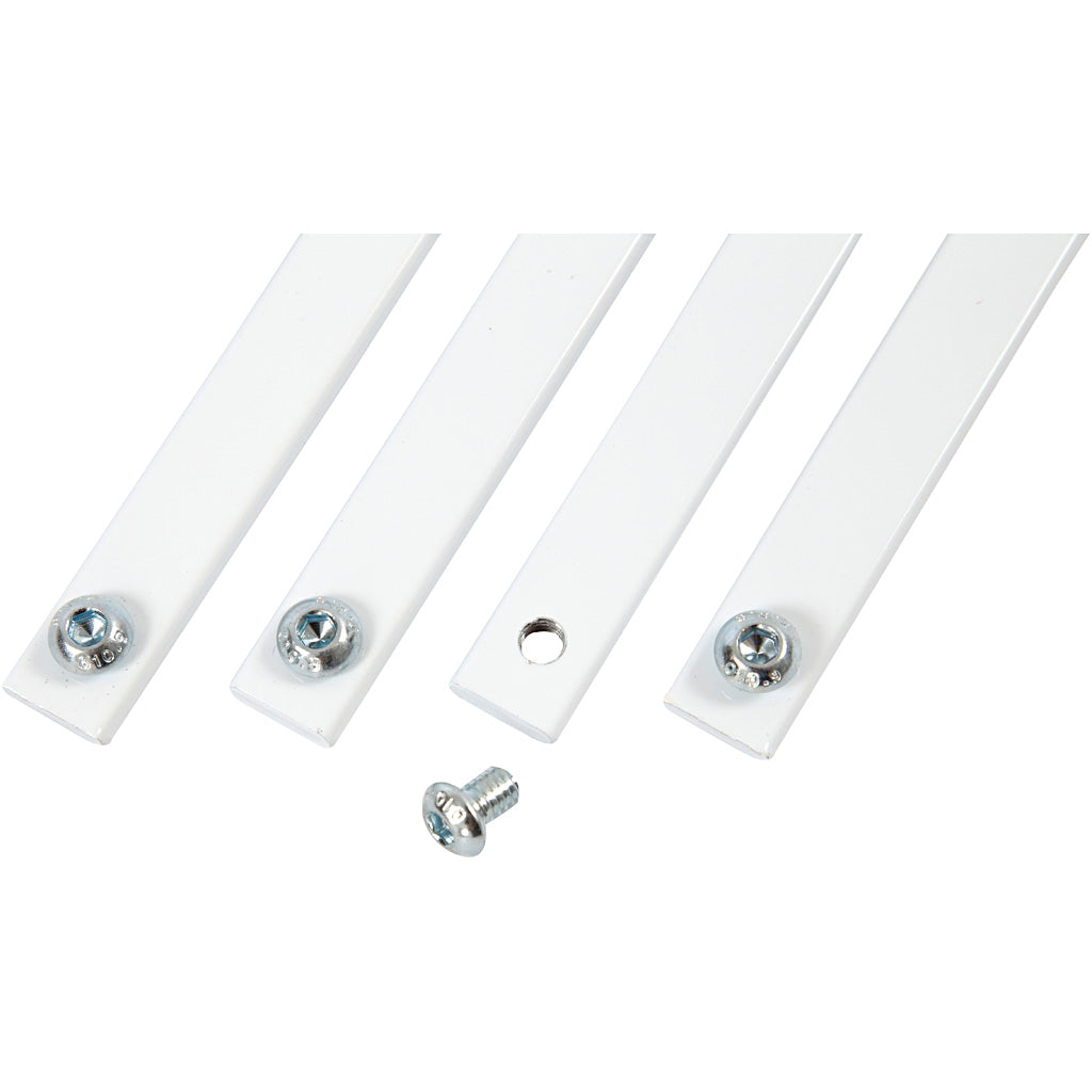 Kit assemblaggio per espositore carta, L: 100 mm, L: 30 mm, 1 set [HOB-93235]