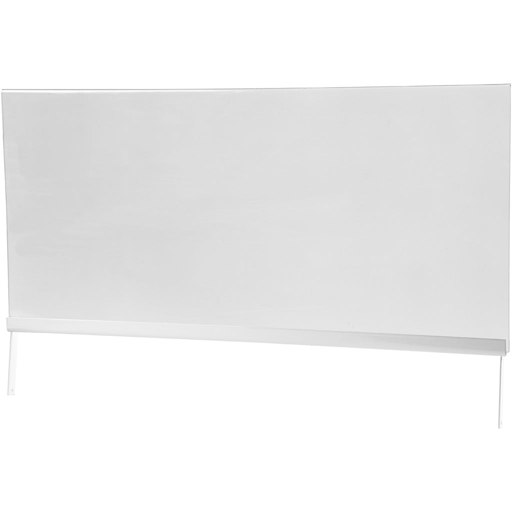 Porta cartello con base, H: 300 mm, L: 640 mm, 1 set [HOB-93240]