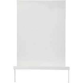 Porta cartello con base, H: 300 mm, L: 254 mm, 1 set [HOB-93255]