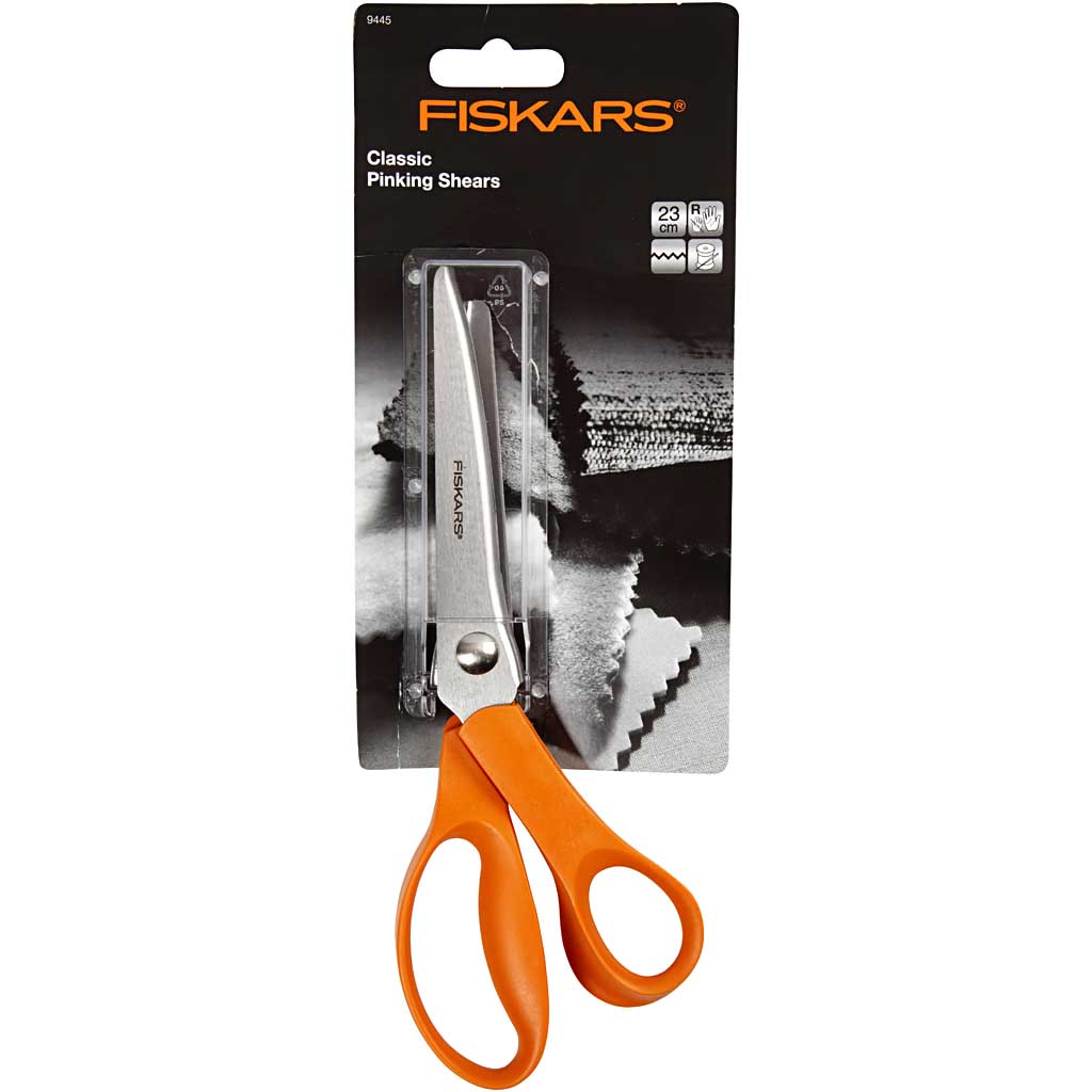 Fiskars Forbici a Zig Zag Classiche, L: 23 cm, 1 pz [HOB-9445]