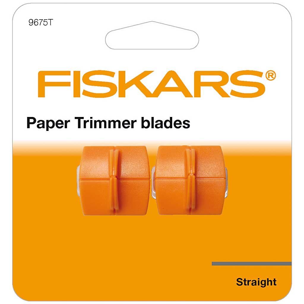 Fiskars TripleTrack Papierschneider-Ersatzklingen, 2 Stk/ 1 Pck [HOB-9675]