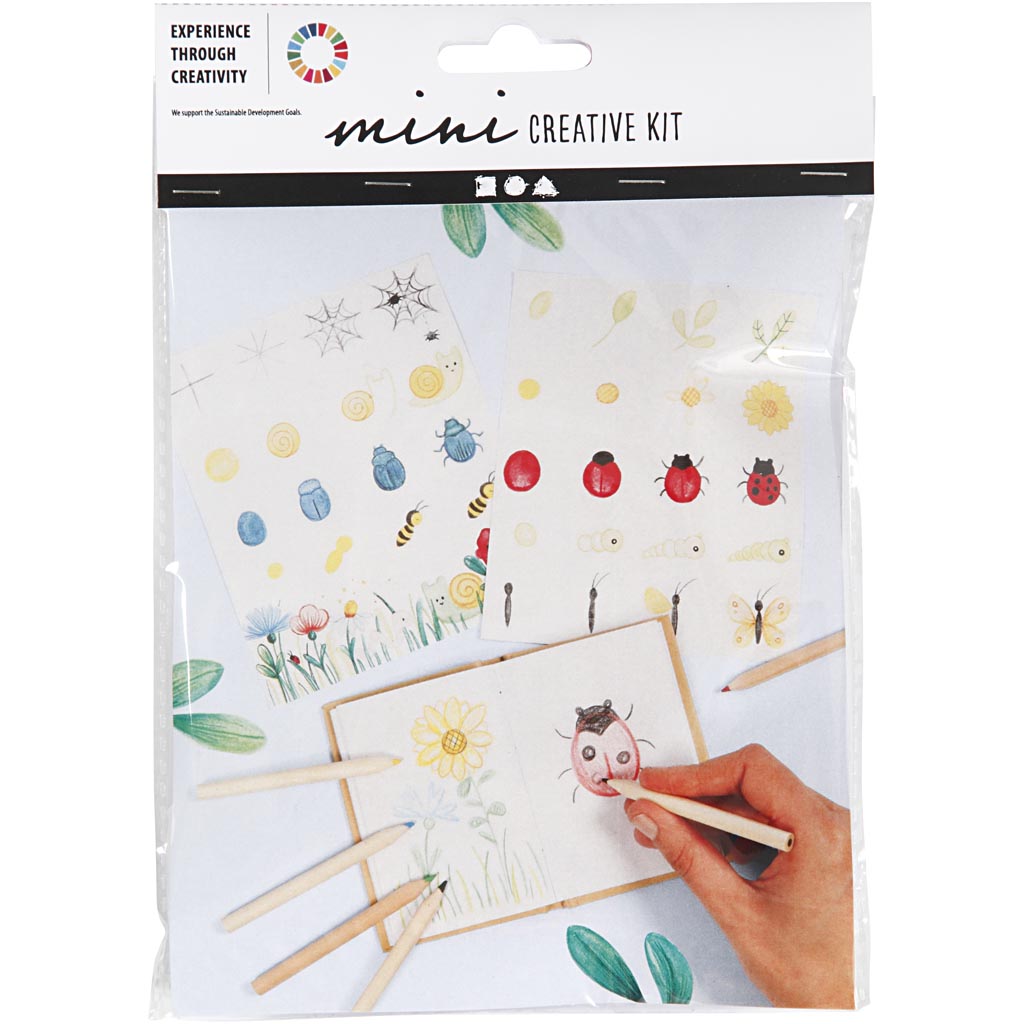Mini Kreativ Set, Insekten, 1 Pck [HOB-977324]