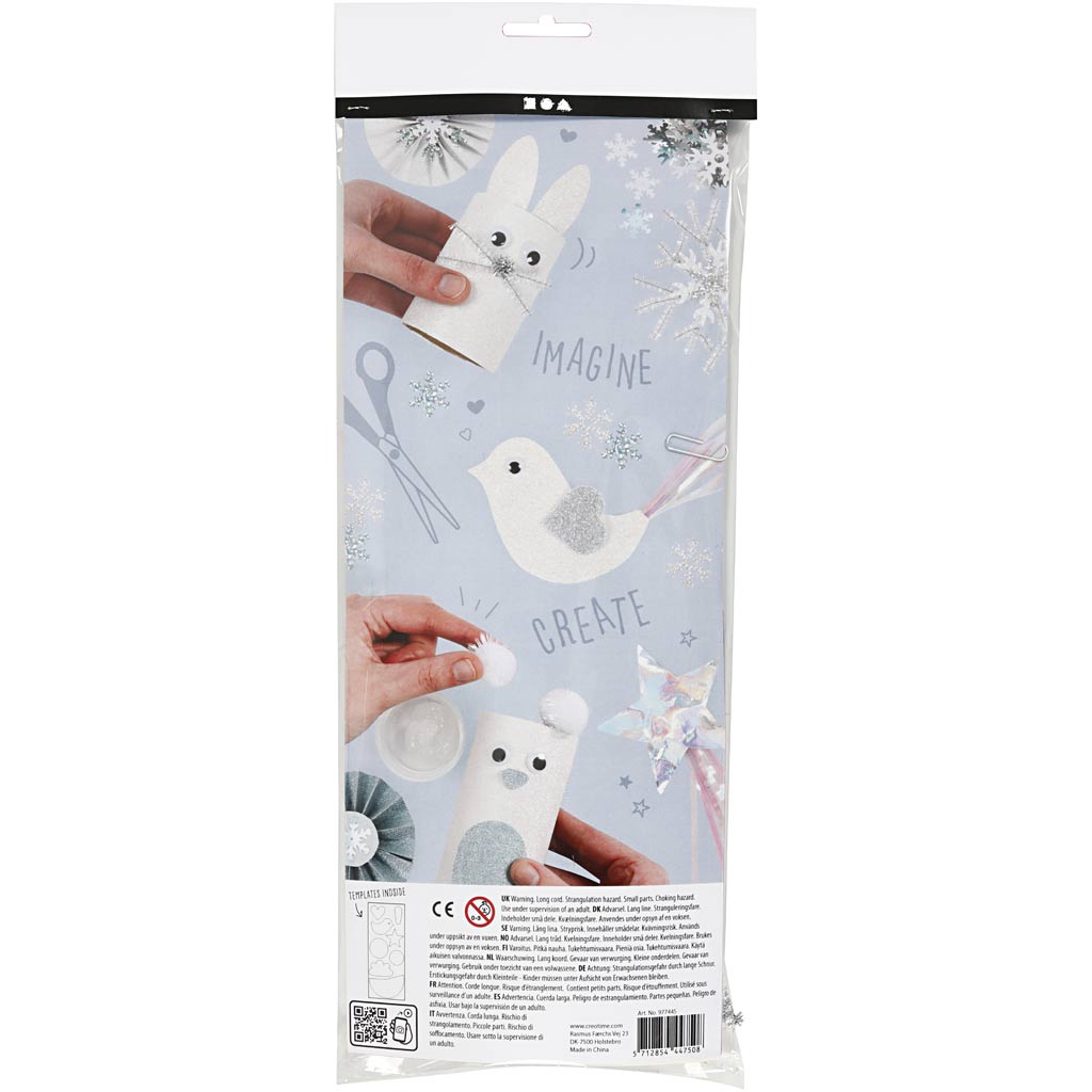 Assortiment de matériel créatif, Hiver, 1 Pq. [HOB-977445]