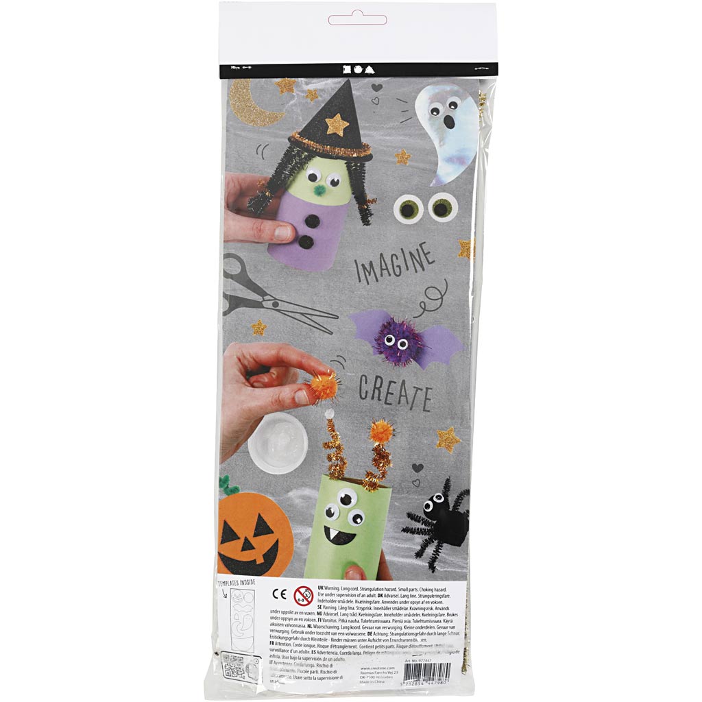 Assortiment de matériel créatif, Halloween, 1 Pq. [HOB-977447]