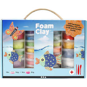Cofanetto Regalo Foam Clay®, colori asst., 1 set [HOB-98112]