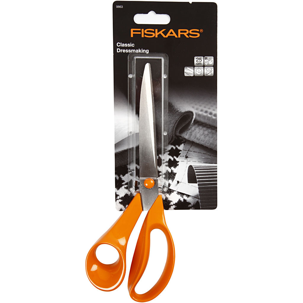 Fiskars Ciseaux Tissu Standards, L : 25 cm, droitier, 1 pièce [HOB-9863]