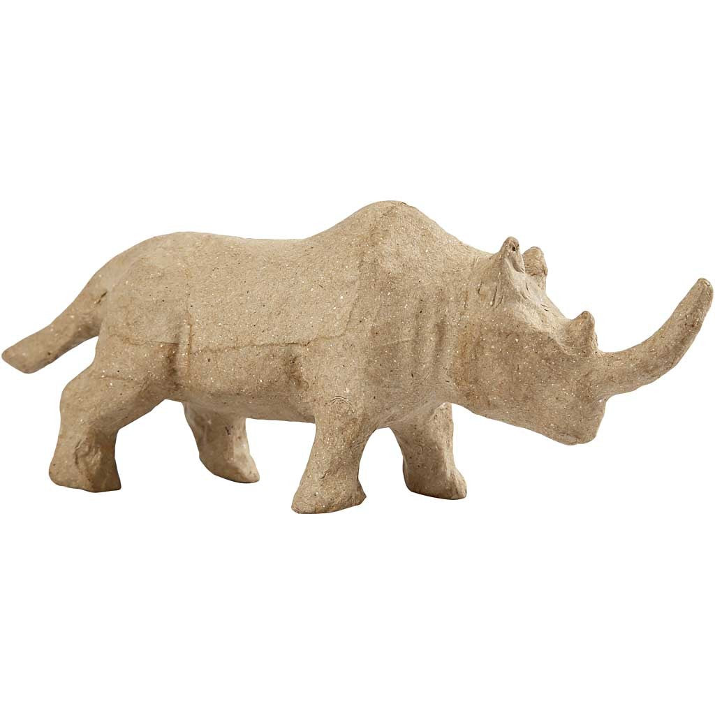 Rhinocéros, H : 7,5 cm, L : 18 cm, 1 pièce [HOB-99351]